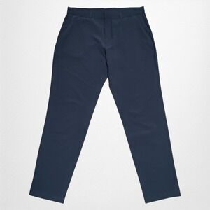 Fabletics The Only Pant Classic Fit Men 36 x 32.5" Navy Golf Stretch Performance